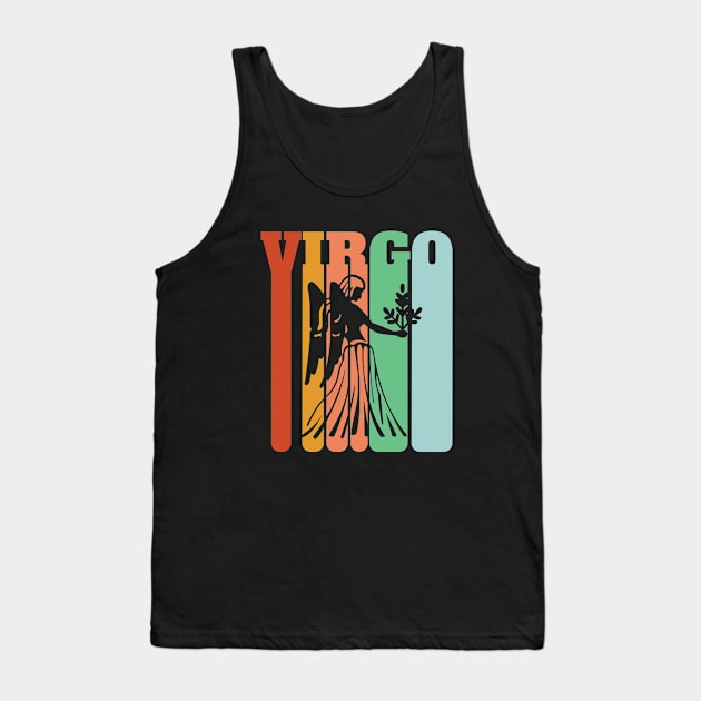 Virgo - Virgo Zodiac Birthday Tank Top by Kudostees